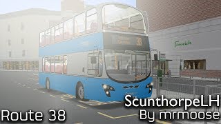 OMSI 2 Scunthorpe LH Beta Route 38 [upl. by Laddy]