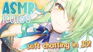 【KU100 ASMR】 Softly whispering to you in 3D [upl. by Jollanta]