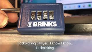 Brinks Combination Lock Model 17550054 [upl. by Byran]