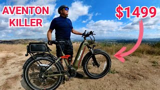 OFF Road Riding on 5th Wheel Torrent 2FT Full Suspension Electric Bike with Torque Sensor [upl. by Dnallor]