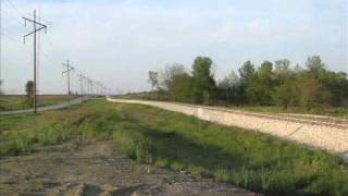 Duke Energy rebuilding a section of the Pennsylvania Railroad in Knox Co Indiana [upl. by Nhguavad]