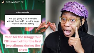 MELANIE MARTINEZ THE TRILOGY TOUR amp PORTALS QampA 🤯 SHE ANSWERED QUESTIONS ON INSTAGRAM [upl. by Juta]