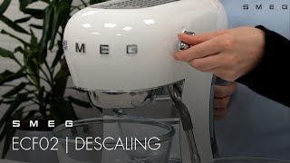 How to Descale your Machine  Smeg ECF02 [upl. by Cecilius]