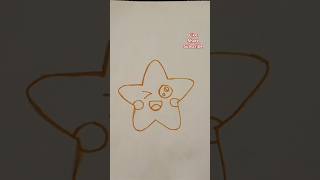 How to draw realistic star ⭐ viralshorts art drawing subscribe ytshorts [upl. by Honig]