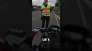 Ein knackiges Gespräch mit der Polizei motorrad fahren motovlog motovlogger [upl. by Aiz]