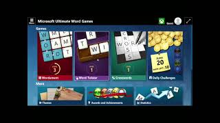 Microsoft Ultimate Word Games Word Twister Level 2 Walkthrough [upl. by Sucramad]