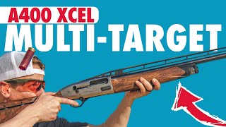 Ultimate All Around SemiAuto Target Shotgun Beretta A400 Xcel Multi Target 12ga Review [upl. by Enyluqcaj101]