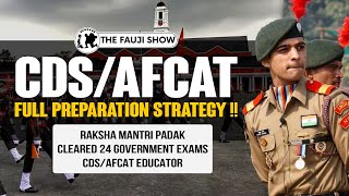 Best CDSAFCAT Preparation Strategy  Full Blueprint  Resources ft Defence Educator Rahul Ep245 [upl. by Eidnyl]