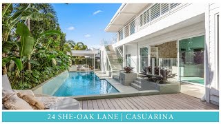 24 SheOak Lane Casuarina NSW 2487 [upl. by Marlowe]