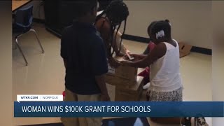 Norfolk schools receive 100K [upl. by Esdnyl577]