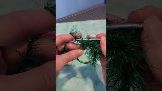 How to crochet a hair scrunchie 1 beginnercrochet howtocrochet [upl. by Enehpets656]