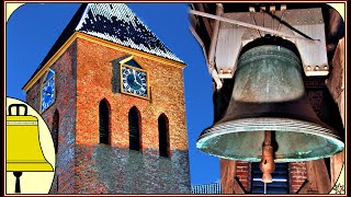 Zeerijp Groningen Van Wou Kerkklokken Hervormde kerk Glocke 1 amp 2 Plenum Better sound Quality [upl. by Abelard]