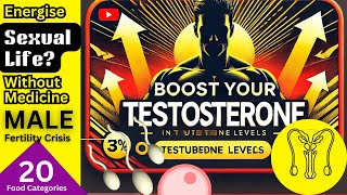 How to Increase Testosterone  Boost Testosternone Naturally  Male Fertility Crisis [upl. by Tine]