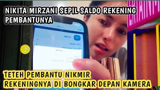 ART NIKITA MIRZANI PUNYA SALDO YANG MENGEJUTKAN DI REKENINGNYA [upl. by Asoj]