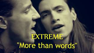 quotMore than wordsquot by Extreme with lyrics [upl. by Luce]