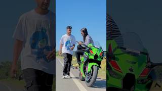 Don’t Miss The End Twist 😂😂 shorts zx10r youtubeshorts [upl. by Lynde738]