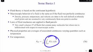 NavierStokes Equation  Some Basics [upl. by Jo-Ann419]