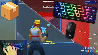 Unboxing Wooting 60HE  Fortnite Keyboard amp Mouse Sounds ASMR Gameplay 😍 [upl. by Noryk]