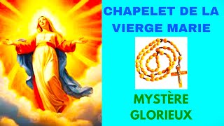 CHAPELET DE LA VIERGE MARIE  MYSTÈRE GLORIEUX  Mercredi 30 octobre 2024 [upl. by Emmeline]