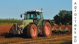 Fendt Favorit 916 Vario ENGINE BOOST 210 BHP  820 Vario  824  Spreading amp Plowing 2015 [upl. by Dredi696]