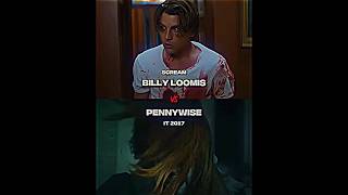 Billy Loomis vs Pennywise edit shorts [upl. by Kenton]