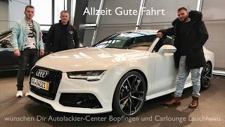 Audi RS7 Neuwagen Abholung Audi Forum Neckarsulm I Gorilcars [upl. by Manton]