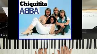 Chiquitita  ABBA  Piano [upl. by Ilesara662]