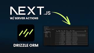 How to use Drizzle ORM in Nextjs App Router  Explained with project [upl. by Gnihc924]