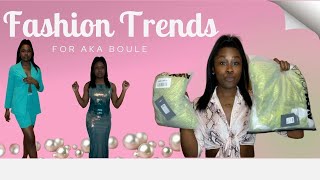 Fashion Trends for AKA Boule Clothing Haul [upl. by Crellen]