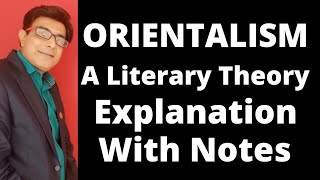 Orientalism Edward Said  A Literary Movement of English Literature I Orientalism Theory I UGC NET [upl. by Eseenaj]