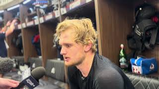 Casey Mittelstadt on facing Predators [upl. by Oz174]