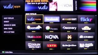 Walkthrough of the Sharp 2012 Smart TV [upl. by Acie430]