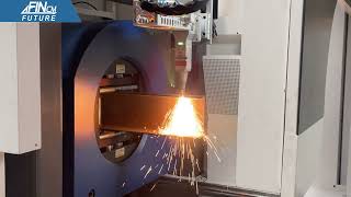 Laser Machine for Cutting Channel Steel [upl. by Nosloc578]