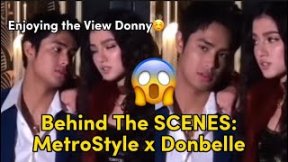 Behind The SCENES Metro Style X Donbelle😱❤️ [upl. by Dian]