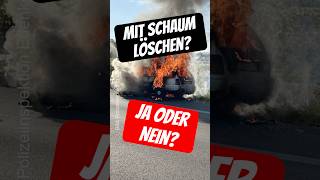 🫧 Mit Schaum löschen 🔥 feuerwehr schaum auto [upl. by Oni692]