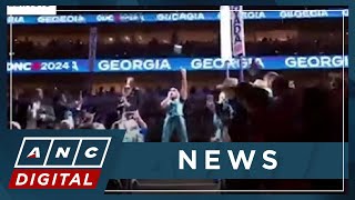 DNC turns up roll call with dance party Obamas close out DNC night two  ANC [upl. by Lozano883]