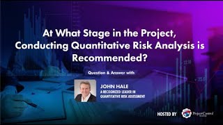 At what stage in the project conducting Quantitative Risk Analysis QRA is Recommended [upl. by Enutrof927]