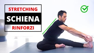 Esercizi schiena lombare i migliori STRETCHING e RINFORZI per la colonna [upl. by Neehs88]