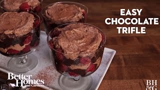 Easy Chocolate Trifle [upl. by Araeit]