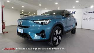 Prova Nuova Volvo C40 Recharge Elettrica da Svezia Car [upl. by Annnora]