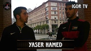 ENTREVISTA A YASER HAMED  quotEl día que me llamó el seleccionador me hizo mucha ilusiónquot 13 [upl. by Eustatius]