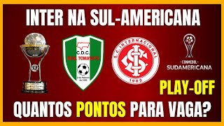 SULAMERICANA  INTER NO PLAYOFF  QUANTOS PONTOS PARA A VAGA [upl. by Bandler]