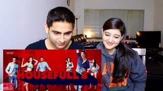 HOUSEFULL 3 OFFICIAL TRAILER REACTION  BHAV amp SIM [upl. by Aihtnamas]