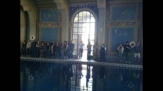 Singing at the Hearst Castle Indoor Roman Pool [upl. by Anatsirhc984]