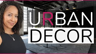 URBAN Interior Design Style  How to create an urban interior [upl. by Elades]