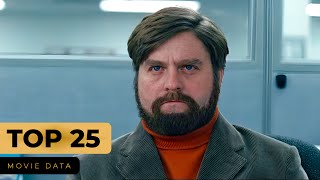 ZACH GALIFIANAKIS MOVIES  TOP 25 [upl. by Aissila]