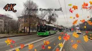 November 4k walk  Almaty KZ  walking tour [upl. by Macur949]