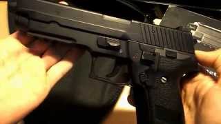 Cyma CM122 AEP Sig P226 Airsoft pisztoly bemutató [upl. by Jp583]