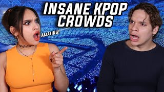 KPOP Fans are different Waleska amp Efra react to The Best KPOP Concerts Lighstick Oceans  EXO BTS [upl. by Nicolas]