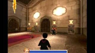 Harry Potter Philosophers Stone Walkthru  PS1  3 [upl. by Lerud]